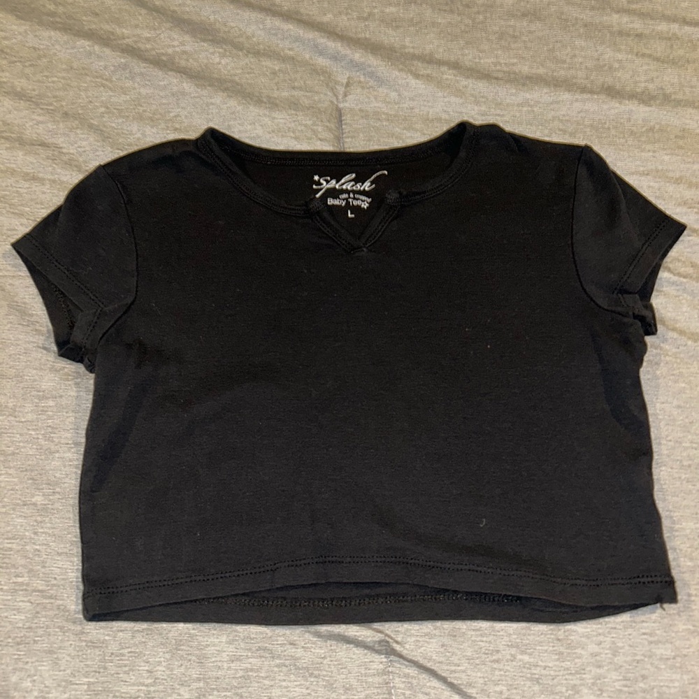 Splash Kids Classic Black Tee